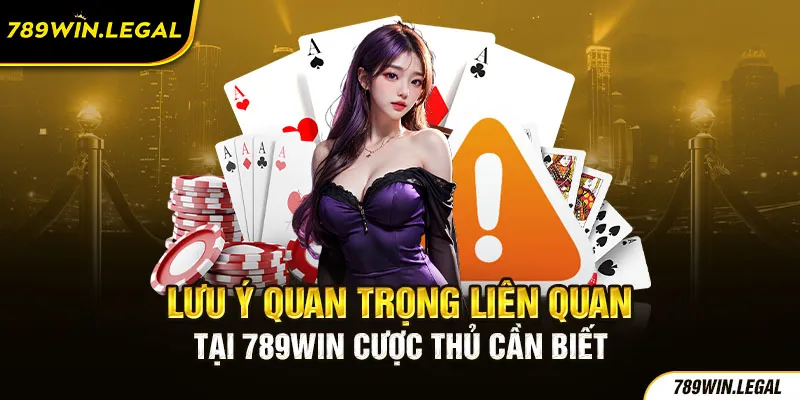 Lưu ý về điều khoản và điều kiện 789win