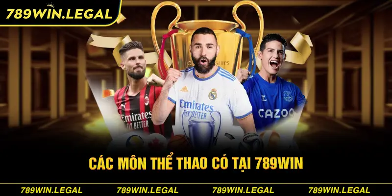 Các môn thể thao có tại 789WIN