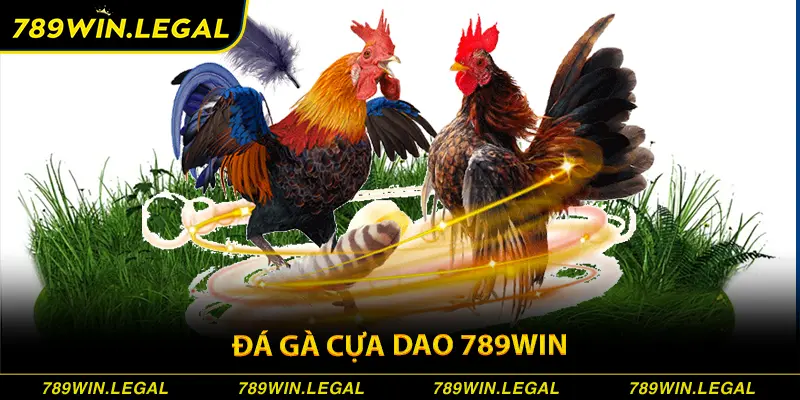 Đá gà cựa dao trực tiếp tại 789Win